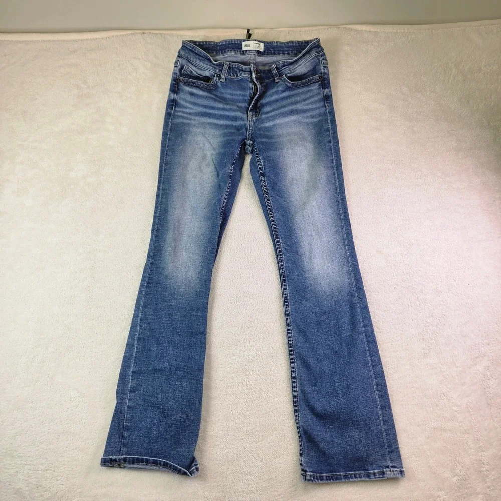 BKE Payton Womens Mid Rise Bootcut Jeans Medium Wash Denim Size 31x31.5